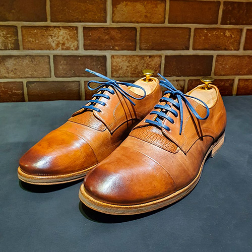 Seu sapato de couro novo